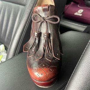 Frye Nayia Kilte Leather platform